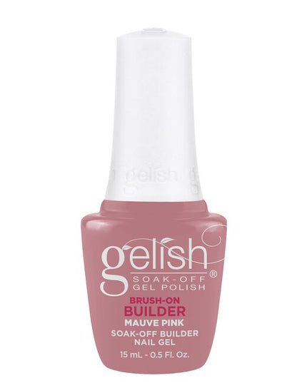 Gelish's Brush-On Builder is an all-in-one gel product that can extend, overlay, build, and create nail art. The LED cured gel coat has a unique self-leveling formula that provides perfect control to prevent sidewall flooding!