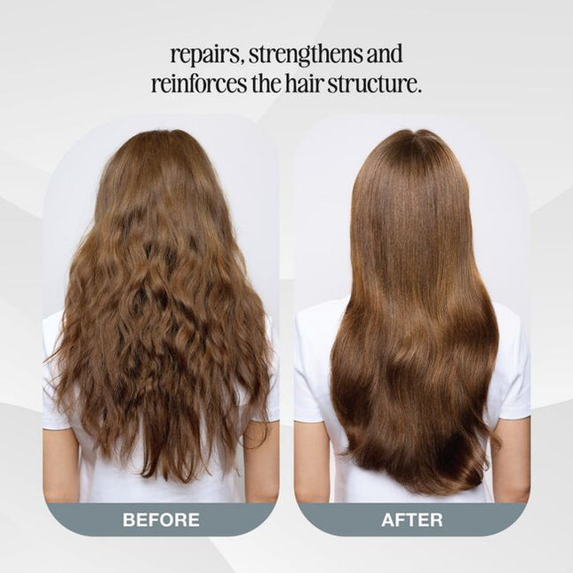 Repairs hair bonds and progressively restores them for long-lasting results, without weighing hair down. Formulated with milk proteins and enhanced with NutriBond Complex™, a naturally derived blend of rice proteins, amino acids and hyaluronic acid. Scientifically proven to instantly repair hair bonds and reconstruct damaged hair for stronger, healthier looking hair you can feel.