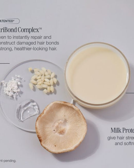 Repairs hair bonds and progressively restores them for long-lasting results, without weighing hair down. Formulated with milk proteins and enhanced with NutriBond Complex™, a naturally derived blend of rice proteins, amino acids and hyaluronic acid. Scientifically proven to instantly repair hair bonds and reconstruct damaged hair for stronger, healthier looking hair you can feel.