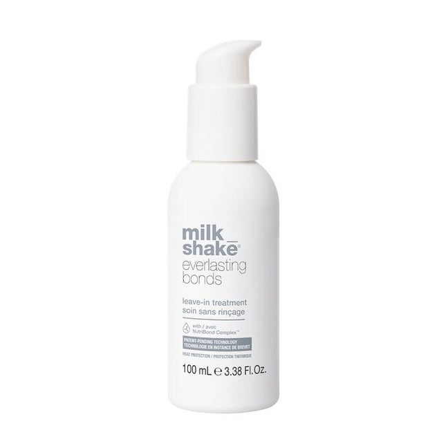 Protects hair fiber from heat damage up to 230°C/446°F. Provides softness and shine to the hair with an intense smoothing action. Formulated with milk proteins and enhanced with NutriBond Complex™, a naturally derived blend of rice proteins, amino acids and hyaluronic acid that repairs hair bonds for stronger, healthier looking hair you can feel.