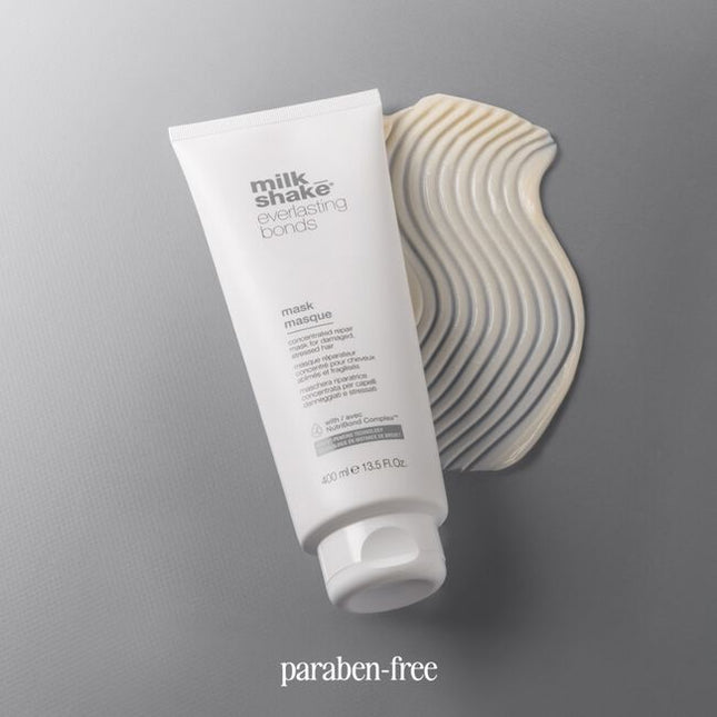 Instantly reconstructs damaged hair bonds to restore and strengthen hair in just one use. Delivers visible nourishment and radiant shine without weighing hair down. Formulated with milk proteins and enhanced with NutriBond Complex™, a naturally derived blend of rice proteins, amino acids and hyaluronic acid. Scientifically proven to instantly repair hair bonds and reconstruct damaged hair for stronger, healthier looking hair you can feel.