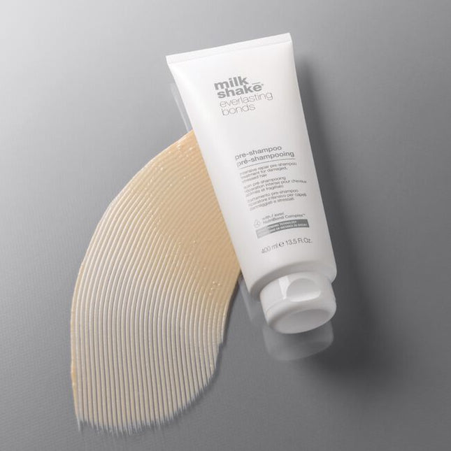 Intensively repairs, strengthens and reconstructs hair in just one use. Formulated with milk proteins and enhanced with NutriBond Complex™, a naturally derived blend of rice proteins, amino acids and hyaluronic acid. Scientifically proven to instantly repair hair bonds and reconstruct damaged hair for stronger, healthier looking hair you can feel.