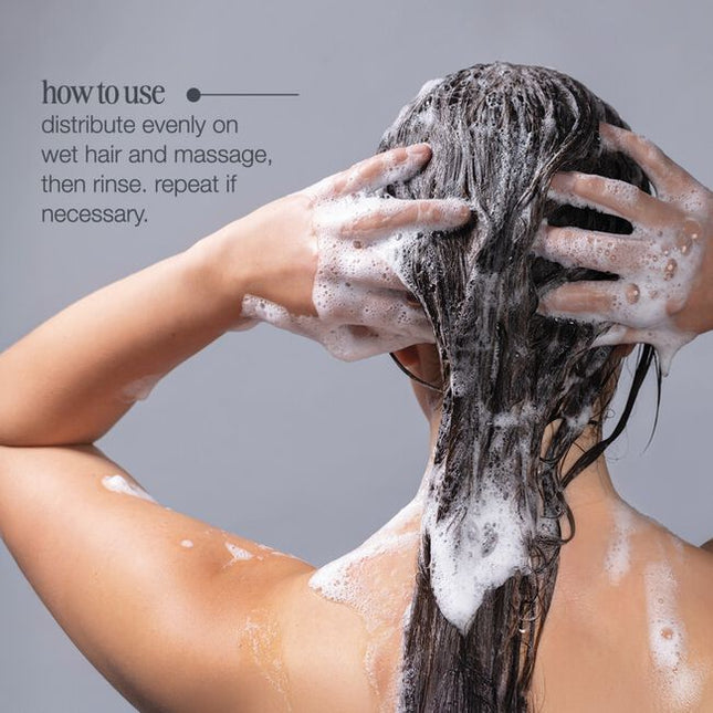 Gently cleanses while repairing and reinforcing damaged hair bonds. Formulated with milk proteins and enhanced with NutriBond Complex™, a naturally derived blend of rice proteins, amino acids and hyaluronic acid. Scientifically proven to instantly repair hair bonds and reconstruct damaged hair for stronger, healthier looking hair you can feel.