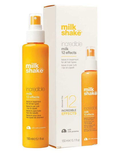 A multi-benefit leave-in treatment that nourishes, protects, and strengthens while delivering silky softness, shine, and frizz control. Formulated with milk proteins and fruit extracts, it deeply conditions while shielding hair from heat and environmental damage.