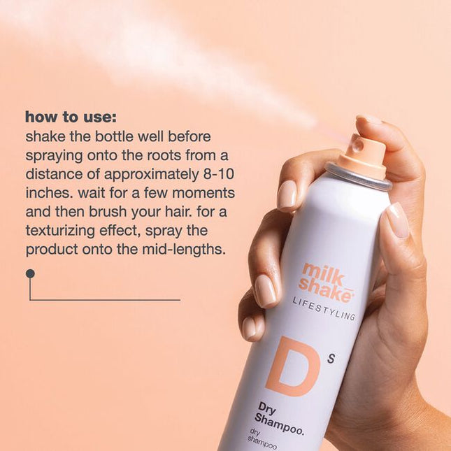 A weightless dry shampoo that instantly refreshes the hair and scalp with a clean, matte finish. This ultra-light spray absorbs excess oil and impurities without leaving any white cast or residue—even on dark hair—leaving strands feeling clean, lifted, and full of life.