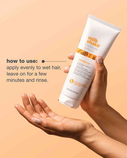 Indulge tresses with a burst of hydration when using this deeply moisturizing conditioner for dry hair packed with nourishing ingredients, this dry hair conditioner helps restore moisture, leaving hair feeling soft, smooth, and shiny.