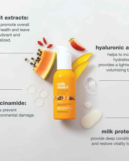 Unlock smooth, shiny hair that lasts all day with this deeply moisturizing hair serum. the lightweight formula works wonders to hydrate, protect, and add a gorgeous, healthy shine without weighing hair down. just a few drops and hair will feel softer, look shinier, and be more manageable all day long.