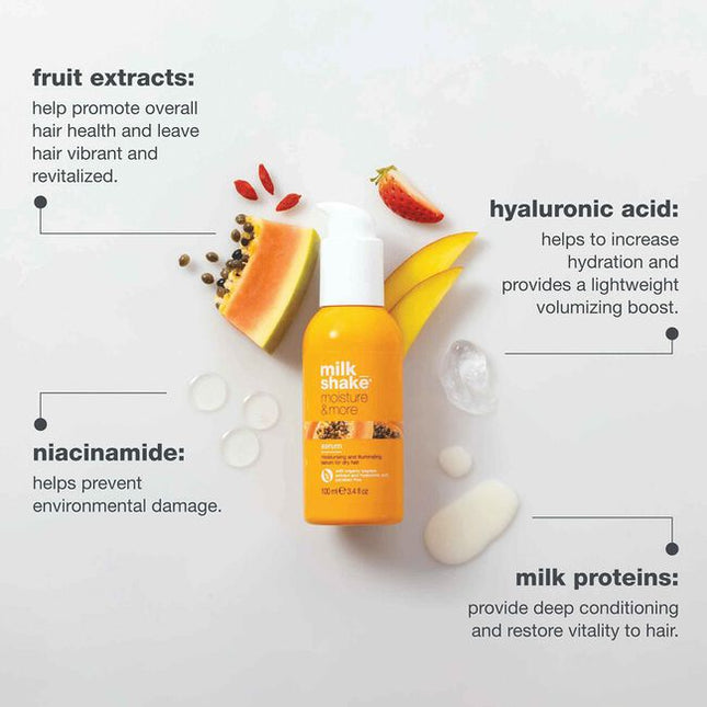 Unlock smooth, shiny hair that lasts all day with this deeply moisturizing hair serum. the lightweight formula works wonders to hydrate, protect, and add a gorgeous, healthy shine without weighing hair down. just a few drops and hair will feel softer, look shinier, and be more manageable all day long.