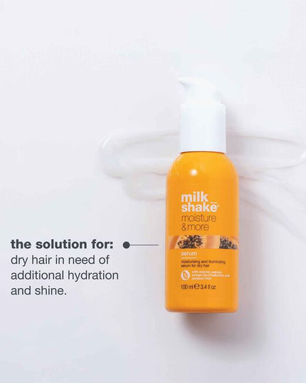 Unlock smooth, shiny hair that lasts all day with this deeply moisturizing hair serum. the lightweight formula works wonders to hydrate, protect, and add a gorgeous, healthy shine without weighing hair down. just a few drops and hair will feel softer, look shinier, and be more manageable all day long.