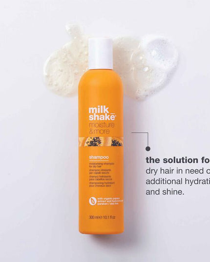Great dry hair to the moisture it craves with this hydrating shampoo that’s been specially formulated to restore dull strands to their full potential. packed with nourishing ingredients including hyaluronic acid and milk_shake’s proprietary integrity 41 blend this shampoo for dry hair works to replenish and seal in moisture. hair will become softer, shinier, and more manageable with regular use.