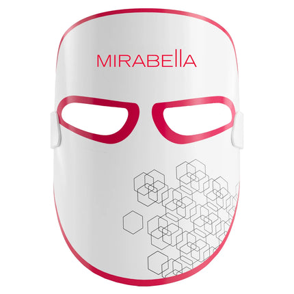 An ultra-comfortable, wireless rechargeable LED face mask with near infrared technology.