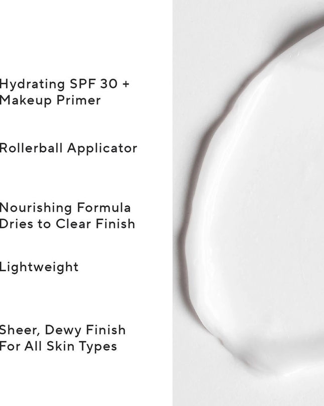 Mirabella Beauty's Hydrate, Prime, Protect SPF 30 Makeup Primer is the ultimate 3-in-1 skincare essential, designed to hydrate, prime, and protect your skin while offering broad-spectrum SPF 30 protection. 