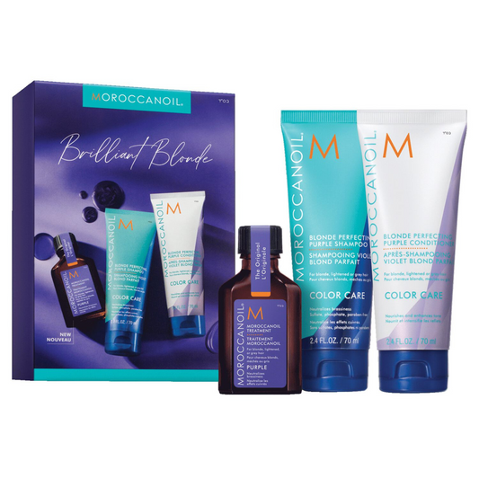 Moroccanoil - Brilliant Blonde Purple Discovery Kit