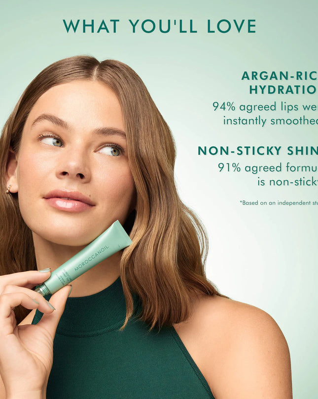 A limited-edition bundle featuring all three flavors of Moroccanoil’s hydrating Argan Butter Lip Balm.