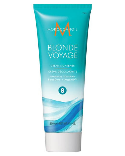 Rich and gentle cream formula ideal for damaged hair. Up to 8 levels of lift. Powered by Moroccanoil's BondCare + ArganID® System that protects and nourishes the hair during the lightening service.