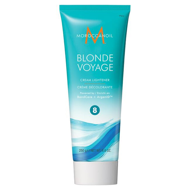 Rich and gentle cream formula ideal for damaged hair. Up to 8 levels of lift. Powered by Moroccanoil's BondCare + ArganID® System that protects and nourishes the hair during the lightening service.