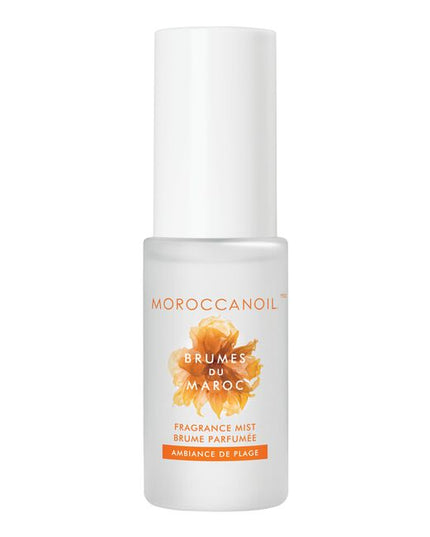Transport your senses with Moroccanoil Brumes du Maroc Fragrance Mist for Hair and Body. Lightweight spray hydrates and refreshes, while its nourishing formula—infused with argan oil and Vitamin E—won’t disrupt hairstyles and can be used throughout the day as a head-to-toe refresher. UV absorber helps preserve natural color and prevent hair damage from sun exposure.