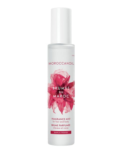 Transport your senses with Moroccanoil Brumes du Maroc Fragrance Mist for Hair and Body. Lightweight spray hydrates and refreshes, while its nourishing formula—infused with argan oil and Vitamin E—won’t disrupt hairstyles and can be used throughout the day as a head-to-toe refresher. UV absorber helps preserve natural color and prevent hair damage from sun exposure.