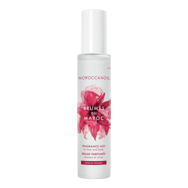 Transport your senses with Moroccanoil Brumes du Maroc Fragrance Mist for Hair and Body. Lightweight spray hydrates and refreshes, while its nourishing formula—infused with argan oil and Vitamin E—won’t disrupt hairstyles and can be used throughout the day as a head-to-toe refresher. UV absorber helps preserve natural color and prevent hair damage from sun exposure.
