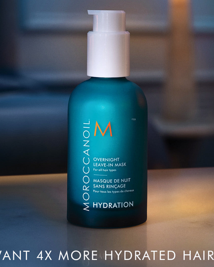 Transform your hair while you sleep with Morccanoil Overnight Leave-in Mask—the ultimate solution for dry, dehydrated strands. This leave-in mask makes your morning routine effortless by reducing frizz, minimizing split ends, and preventing tangles while you sleep for lasting smoothness.