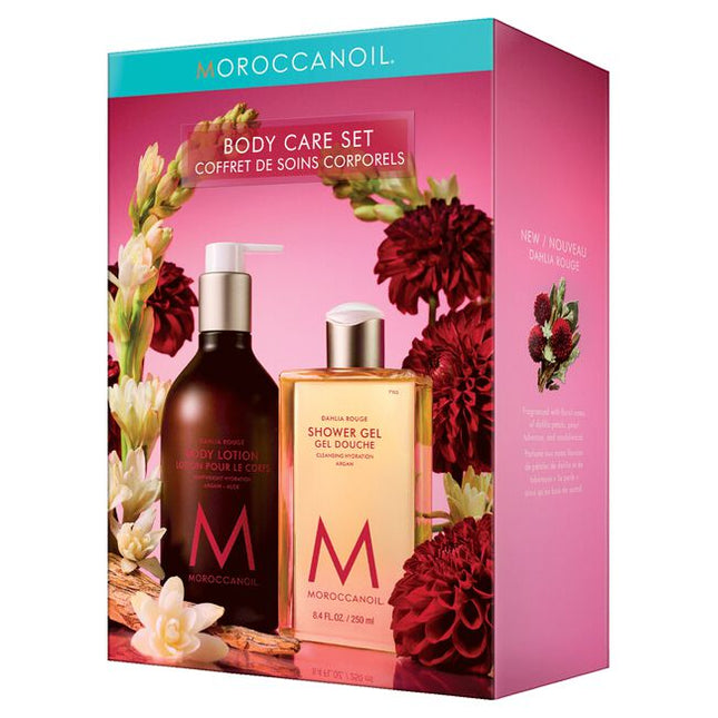 Dahlia Rouge Body Set Includes:

(1) - Dahlia Rouge Shower Gel, 8.5 fl. oz.
(1) - Dahlia Rouge Body Lotion, 12.2 fl. oz.
