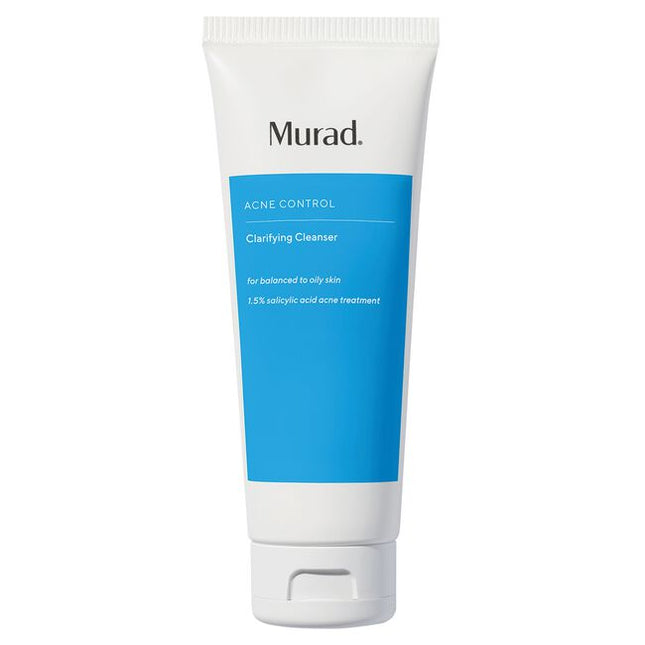 Non-stripping, non-drying foaming gel cleanser clears and prevents breakouts—even after rinsing.