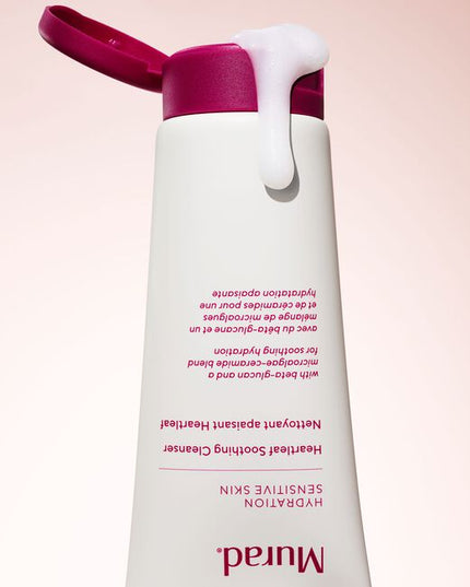 Gentle, non-stripping, non-foaming face cleanser with ceramides and skin-boosting lipids to fortify the skin barrier against external inflammatory triggers