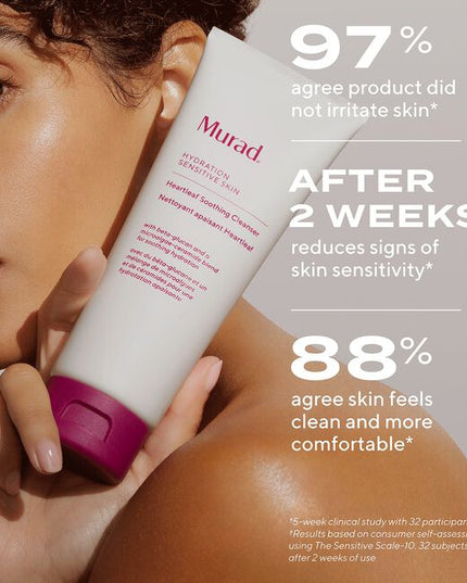 Gentle, non-stripping, non-foaming face cleanser with ceramides and skin-boosting lipids to fortify the skin barrier against external inflammatory triggers