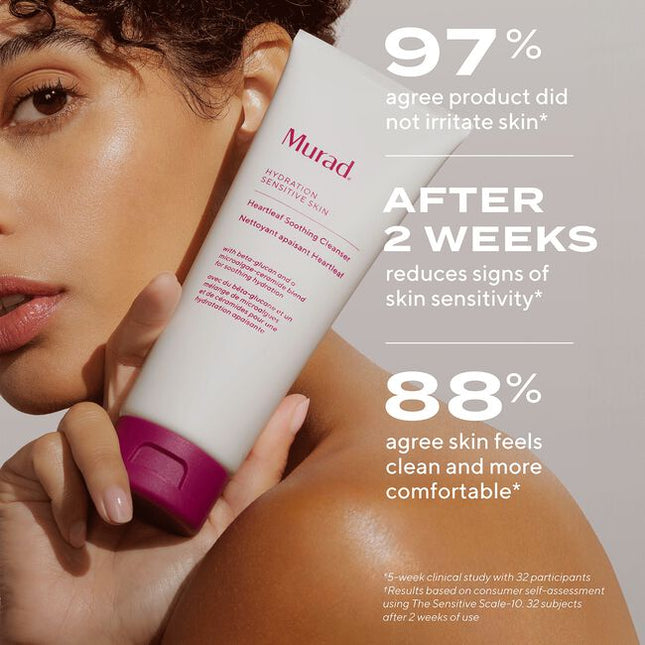 Gentle, non-stripping, non-foaming face cleanser with ceramides and skin-boosting lipids to fortify the skin barrier against external inflammatory triggers