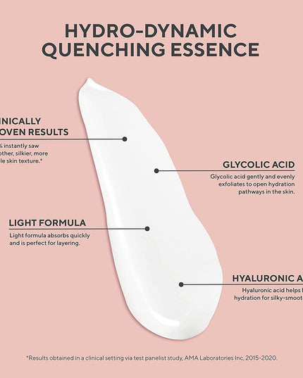 A silky, weightless essence with Mexican blue agave leaf extract that infuses skin with hydration, leaving it soft, plump and supple.