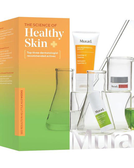 Inspired by Dr. Murad's in-office treatments for the first signs of skin aging, this regimen with retinol, vitamin C and hyaluronic acid helps refresh, renew and rehydrate for a "just had a facial" glow.