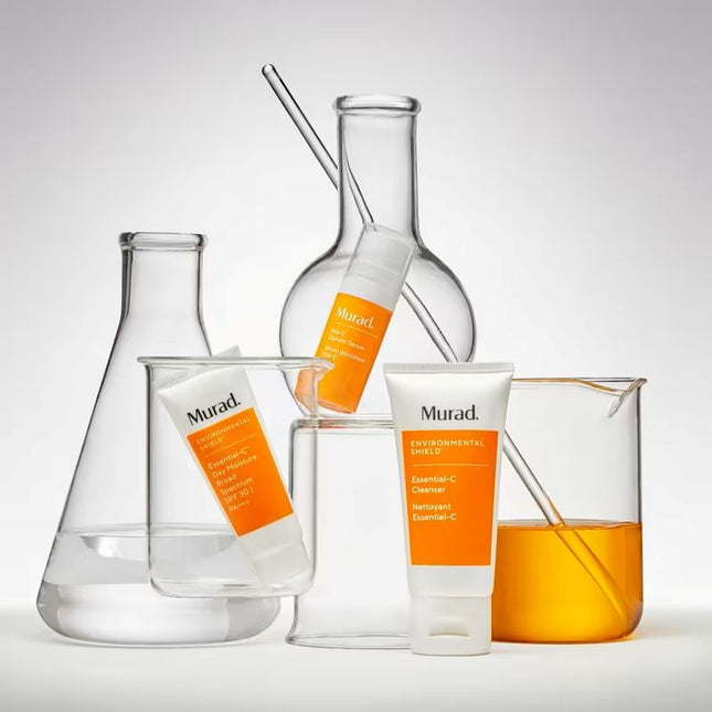 Inspired by Dr. Murad's in-office treatments for hyperpigmentation, this regimen helps reduce the look of dark spots and uneven tone, while sunscreen helps defend against environmental aggressors.