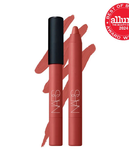 Potency meets precision with Powermatte High-Intensity Lip Pencil, a fully loaded matte lip formula charged with up to 12-hour staying power. Transformative cream-to-matte texture applies effortlessly and seals in a bold, matte finish. Choose from 10 power shades and let lips dry down fully for transfer-proof results. Power Pigment Complex—a dynamic blend of pure pigments and color-locking ingredients—saturates lips with dense color that glides effortlessly and wears comfortably. Power. Pigment. Precision. 