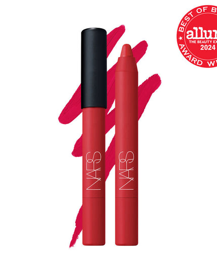 Potency meets precision with Powermatte High-Intensity Lip Pencil, a fully loaded matte lip formula charged with up to 12-hour staying power. Transformative cream-to-matte texture applies effortlessly and seals in a bold, matte finish. Choose from 10 power shades and let lips dry down fully for transfer-proof results. Power Pigment Complex—a dynamic blend of pure pigments and color-locking ingredients—saturates lips with dense color that glides effortlessly and wears comfortably. Power. Pigment. Precision. 