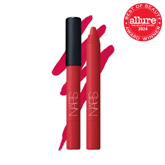 Potency meets precision with Powermatte High-Intensity Lip Pencil, a fully loaded matte lip formula charged with up to 12-hour staying power. Transformative cream-to-matte texture applies effortlessly and seals in a bold, matte finish. Choose from 10 power shades and let lips dry down fully for transfer-proof results. Power Pigment Complex—a dynamic blend of pure pigments and color-locking ingredients—saturates lips with dense color that glides effortlessly and wears comfortably. Power. Pigment. Precision. 