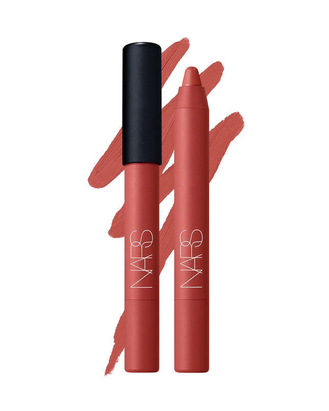 Potency meets precision with Powermatte High-Intensity Lip Pencil, a fully loaded matte lip formula charged with up to 12-hour staying power. Transformative cream-to-matte texture applies effortlessly and seals in a bold, matte finish. Choose from 10 power shades and let lips dry down fully for transfer-proof results. Power Pigment Complex—a dynamic blend of pure pigments and color-locking ingredients—saturates lips with dense color that glides effortlessly and wears comfortably. Power. Pigment. Precision. 