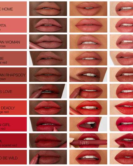 Potency meets precision with Powermatte High-Intensity Lip Pencil, a fully loaded matte lip formula charged with up to 12-hour staying power. Transformative cream-to-matte texture applies effortlessly and seals in a bold, matte finish. Choose from 10 power shades and let lips dry down fully for transfer-proof results. Power Pigment Complex—a dynamic blend of pure pigments and color-locking ingredients—saturates lips with dense color that glides effortlessly and wears comfortably. Power. Pigment. Precision. 