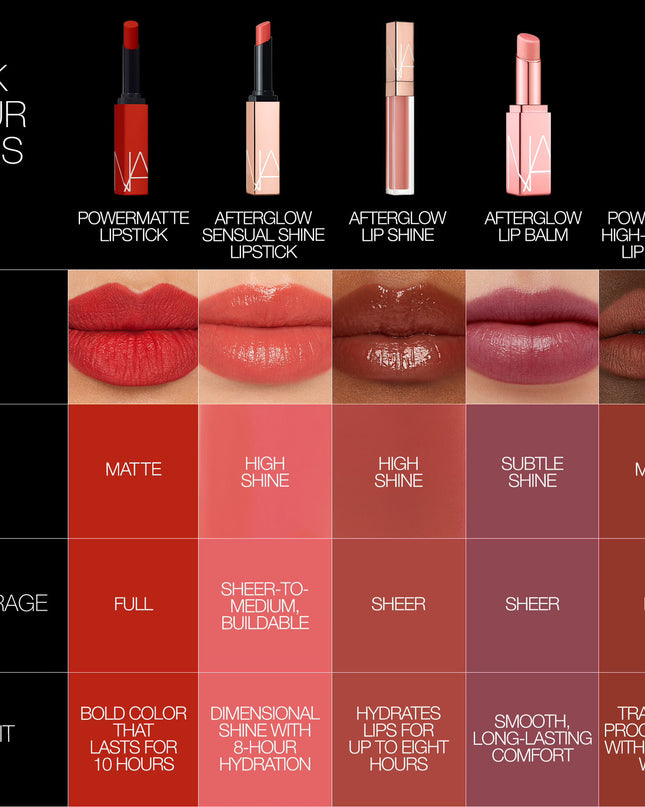 Potency meets precision with Powermatte High-Intensity Lip Pencil, a fully loaded matte lip formula charged with up to 12-hour staying power. Transformative cream-to-matte texture applies effortlessly and seals in a bold, matte finish. Choose from 10 power shades and let lips dry down fully for transfer-proof results. Power Pigment Complex—a dynamic blend of pure pigments and color-locking ingredients—saturates lips with dense color that glides effortlessly and wears comfortably. Power. Pigment. Precision. 