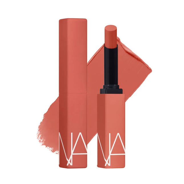 Play with a high-intensity matte sensation. In just one swipe it glides on bold color that lasts for 10 hours and sets to a smooth, matte finish. Power Pigment Complex—a dynamic blend of pure pigments and color-locking ingredients—saturates lips with dense color that glides effortlessly and wears comfortably all day. A lineup of 24 transfer-resistant shades let you choose every power move. High intensity. Zero weight. All-out comfort.
