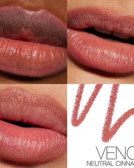 Sharpenable lip liner in highly pigmented shades for laser-focus precision