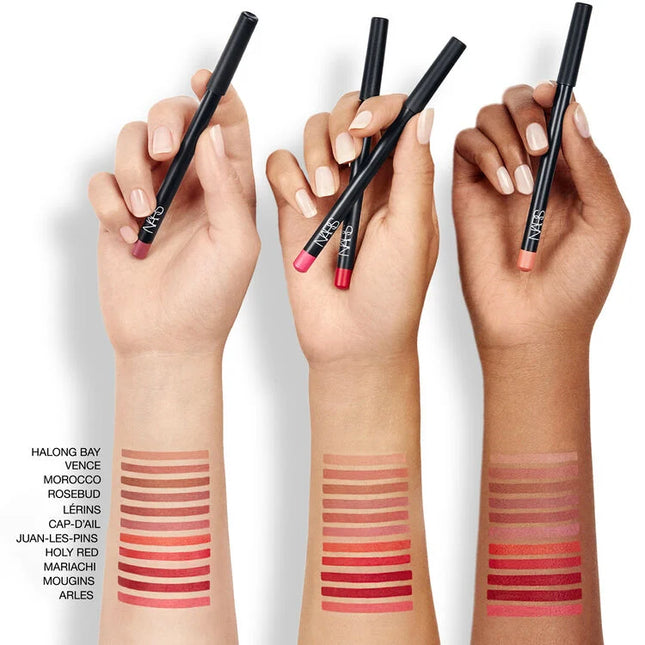 Sharpenable lip liner in highly pigmented shades for laser-focus precision