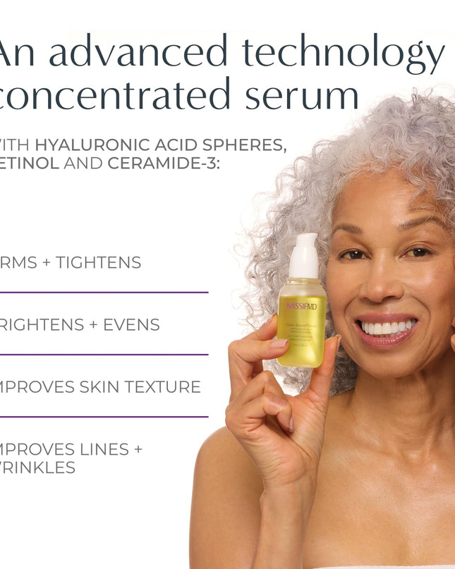 This is an advanced technology serum formulated with a blend of Hyaluronic Acid, Ceramides, and Sytenol A to deliver intense hydration to the skin &amp; reduce wrinkles. Use it on your whole body for a soft and youthful look. Our best-selling serum takes a 360 approach to fast, visible anti-aging results and truly healthier skin. You’ll notice deep hydration, bounciness, brighter tone, smoother texture, and youthful resilience.