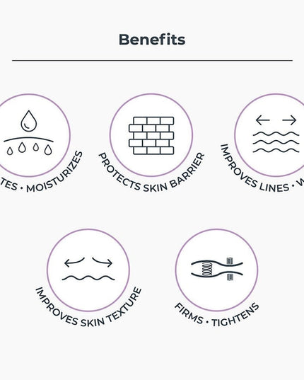 This silicone-free serum combines a proprietary lipopeptide complex with beta-glucan, hyaluronic acid, and other hydrating ingredients to address the look of skin texture, smoothness, wrinkles, and creepiness. The skin may feel tighter after application.