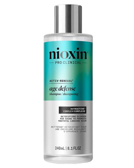 Revitalize your scalp and fight early greying hair with the Nioxin Age Defense Serum, the ultimate anti-aging hair serum for maintaining your hair’s fullness, smoothness, and natural color. 