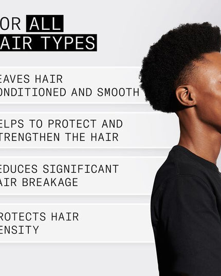 Nioxin’s Anti-breakage Strengthening Mask promotes the thickness and strength of your hair by providing an effective defense against hair breakage.