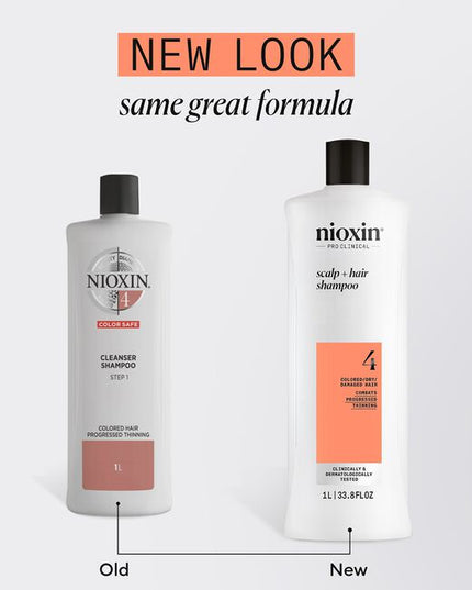 Volumizing cleanser helps to remove follicle-clogging sebum, fatty acids and environmental residues from the scalp and hair. Cleanses to provide thicker-looking hair. For noticeably thinning, fine, chemically treated hair.

Packaging may vary.