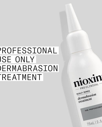A facial for the scalp. A scalp dermabrasion treatment One application per bottle. Recommended every 30-45 days in salon. This invigorating service is suitable for both women and men.