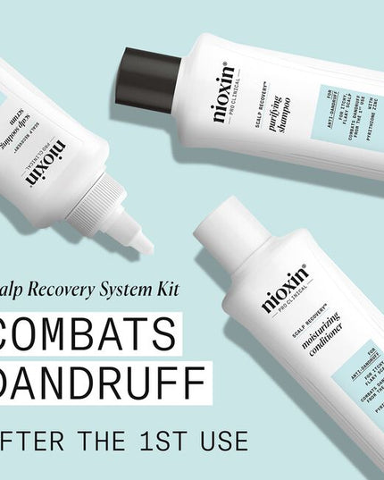 Scalp recovery is specially designed for scalp-related problems, including seborrheic dermatitis and dandruff. It provides moisture balance to dry, itchy scalp and dry hair, eliminating irritation and flaking.