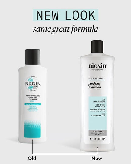 Scalp recovery is specially designed for scalp-related problems, including seborrheic dermatitis and dandruff. It provides moisture balance to dry, itchy scalp and dry hair, eliminating irritation and flaking. Scalp Recovery Medicating Cleanser - An anti-dandruff shampoo with dermatologist-tested active ingredients to cleanse the scalp and reduce hair loss associated with itching.