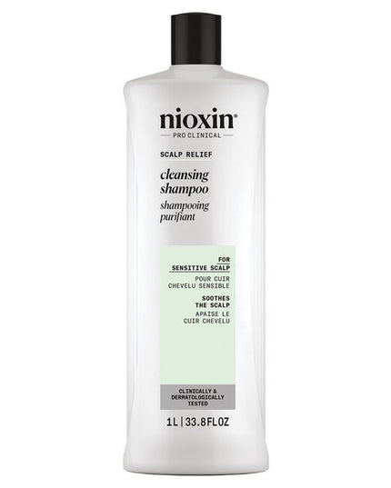 A new Nioxin 3D Care System for sensitive, dry and itchy scalp with the skincare-inspired approach to protect and soothe your scalp, while thickening your hair. Free of parabens, sulfates, and colorants. Cleanses gently yet effectively while soothing the scalp instantly.